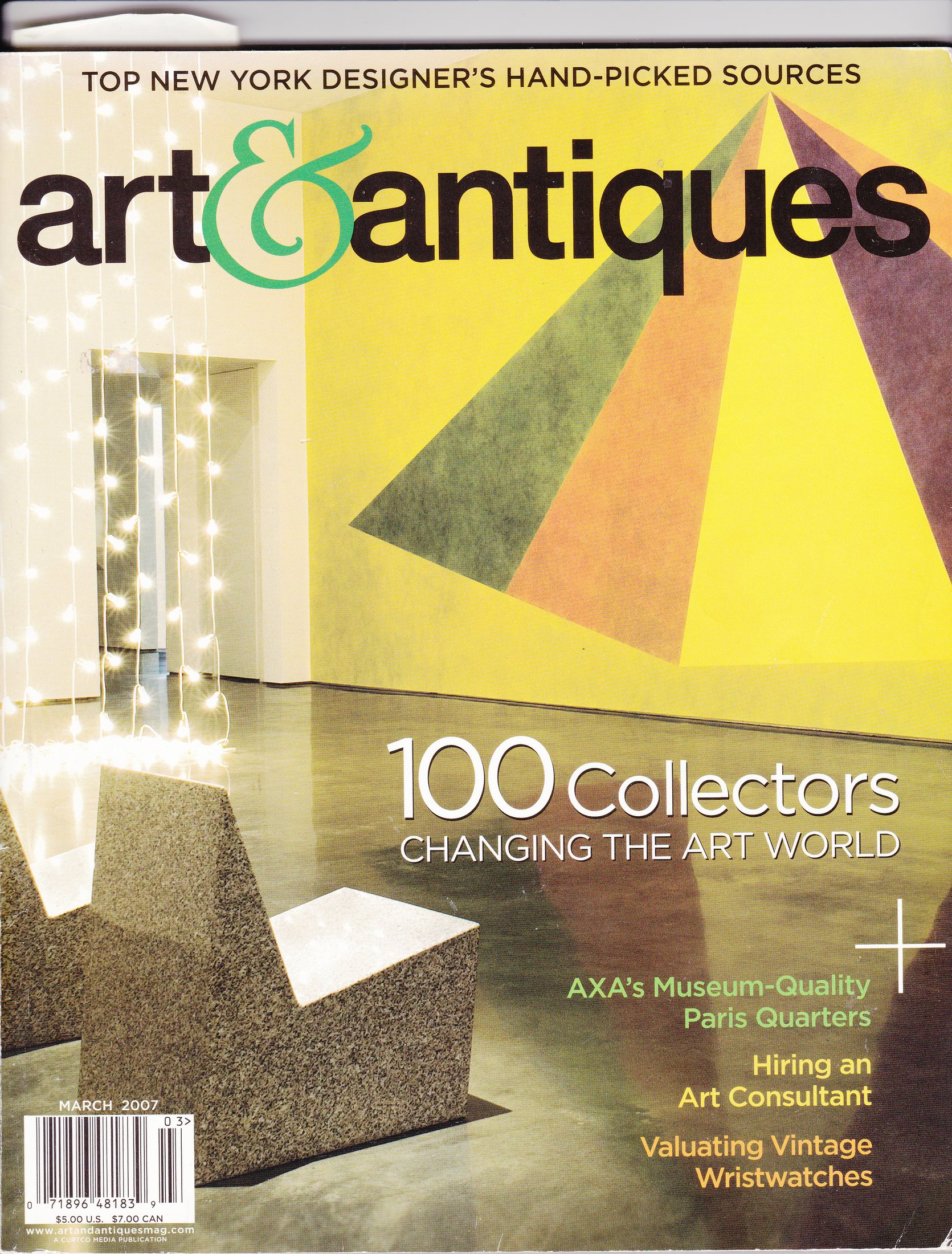Art & Antiques — “Emerging Artists” — 2007